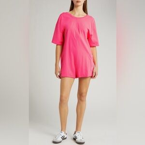 Free People Hot Shot T-shirt Romper NWOT Small and Medium